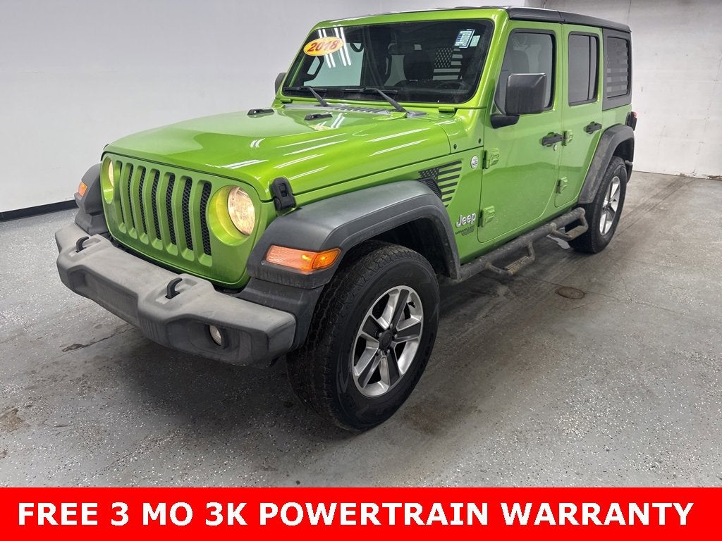 2018 Jeep Wrangler Unlimited Sport S