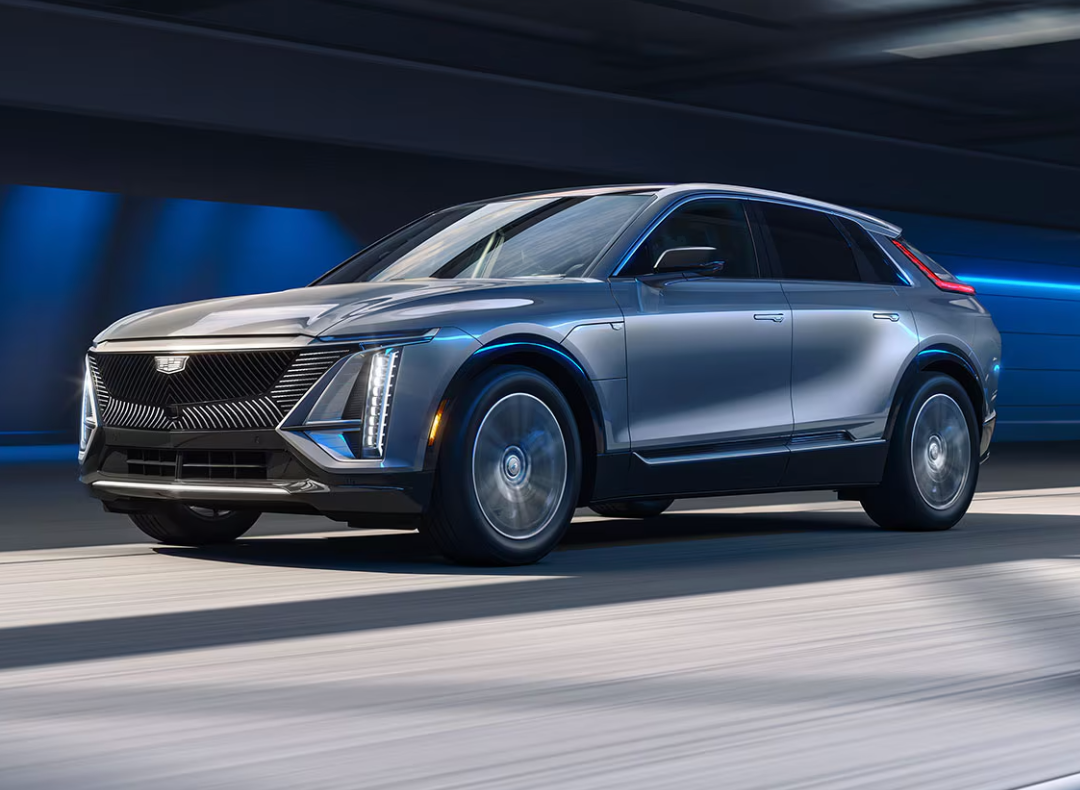 Exterior of the Cadilliac LYRIQ